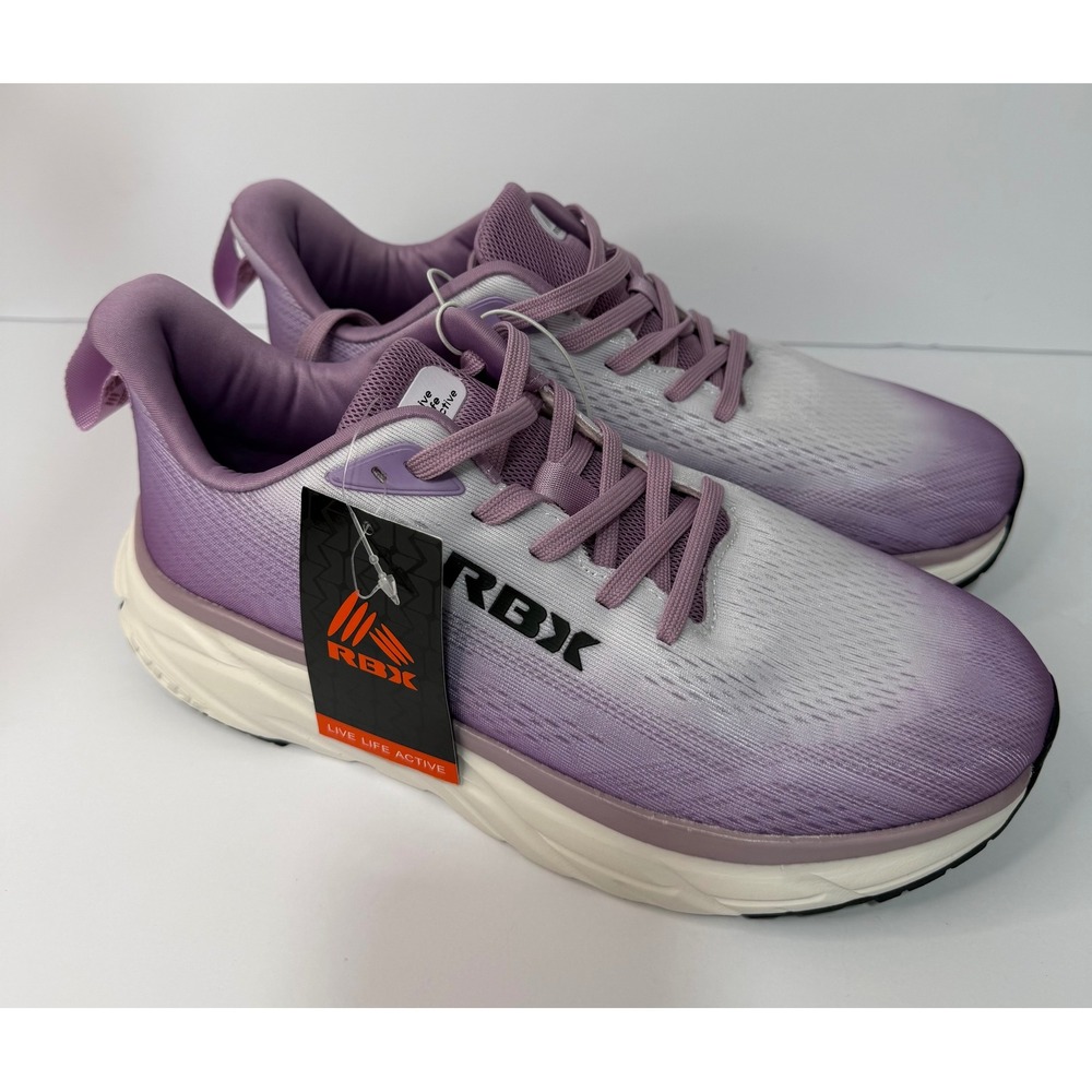 RBX Women Purple White Ombre Running Shoes Sneakers US 8.5 NEW